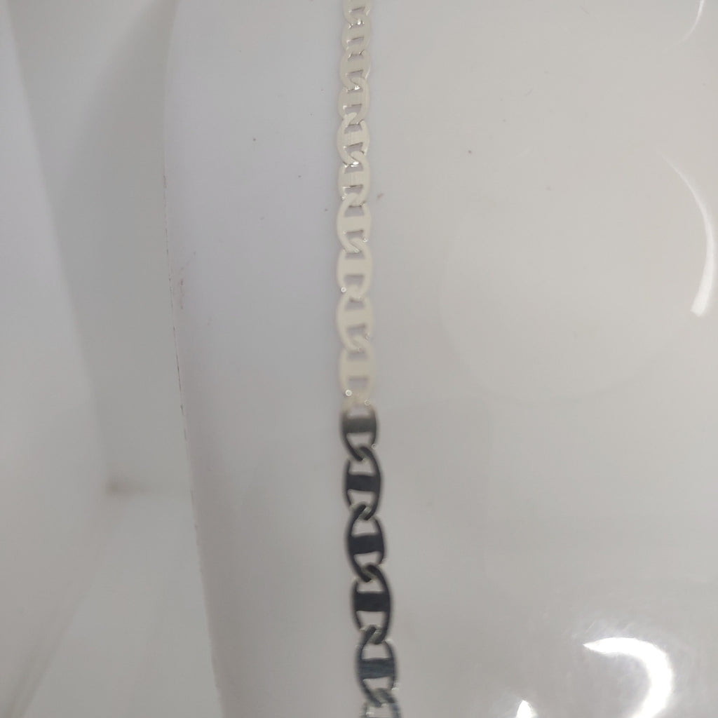 CADENA TEJIDO GUCHI PLATA .925 60 CM 9 GR (NUEVO)
