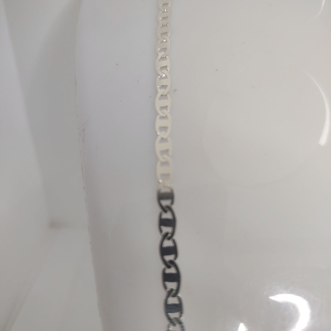CADENA TEJIDO GUCHI PLATA .925 60 CM 9 GR (NUEVO)