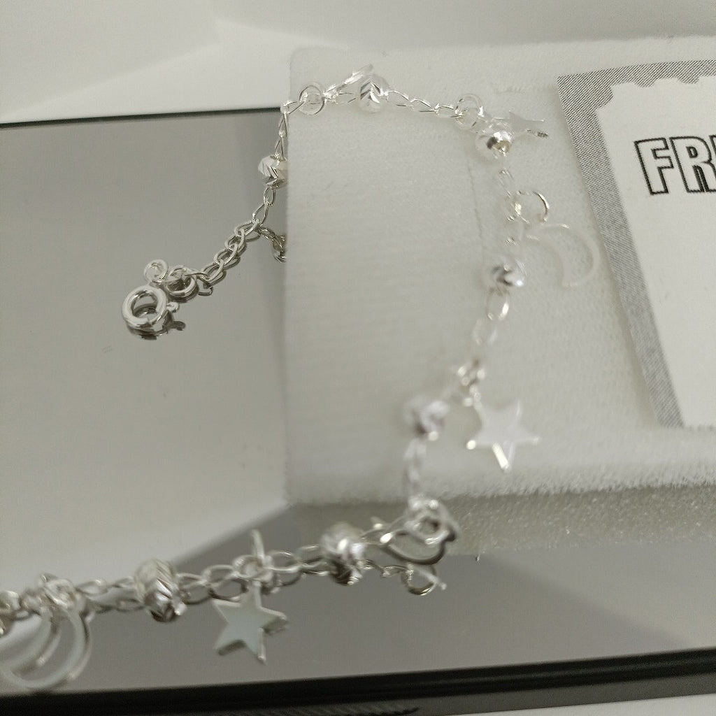 PULSERA TEJIDO TEJIDO ESPECIAL PLATA .925 18 CM 3.1 GR (NUEVO)