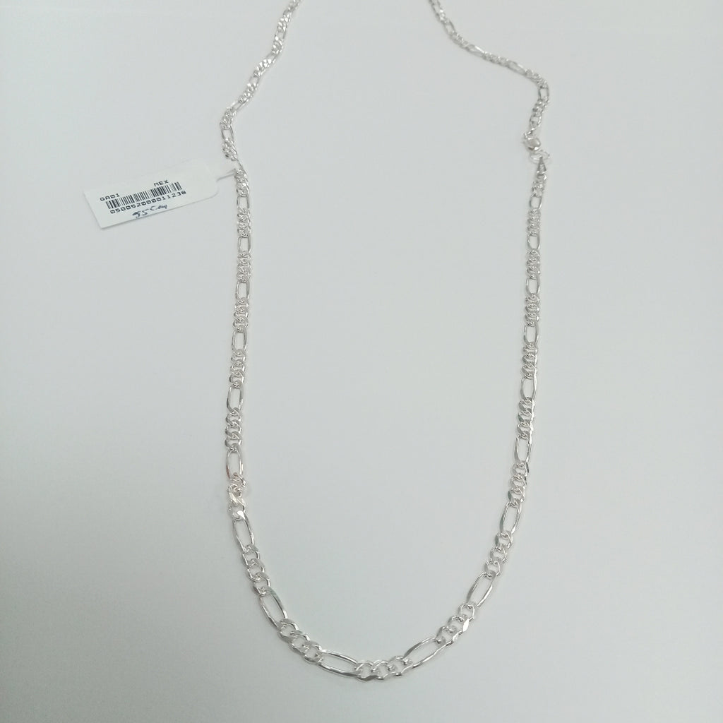 CADENA TEJIDO 3X1 PLATA .925 55 CM 7.8 GR (NUEVO)
