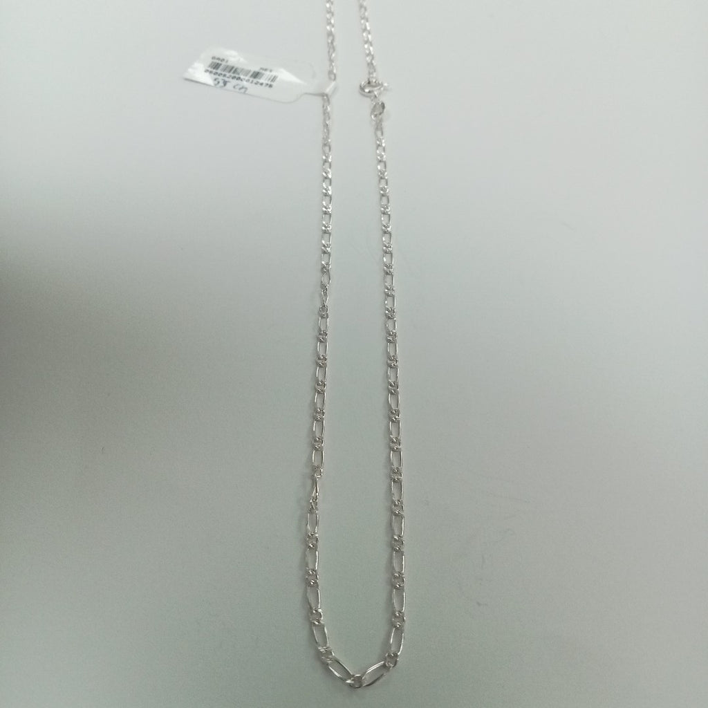CADENA TEJIDO 1X1 PLATA .925 55 CM 3.2 GR (NUEVO)