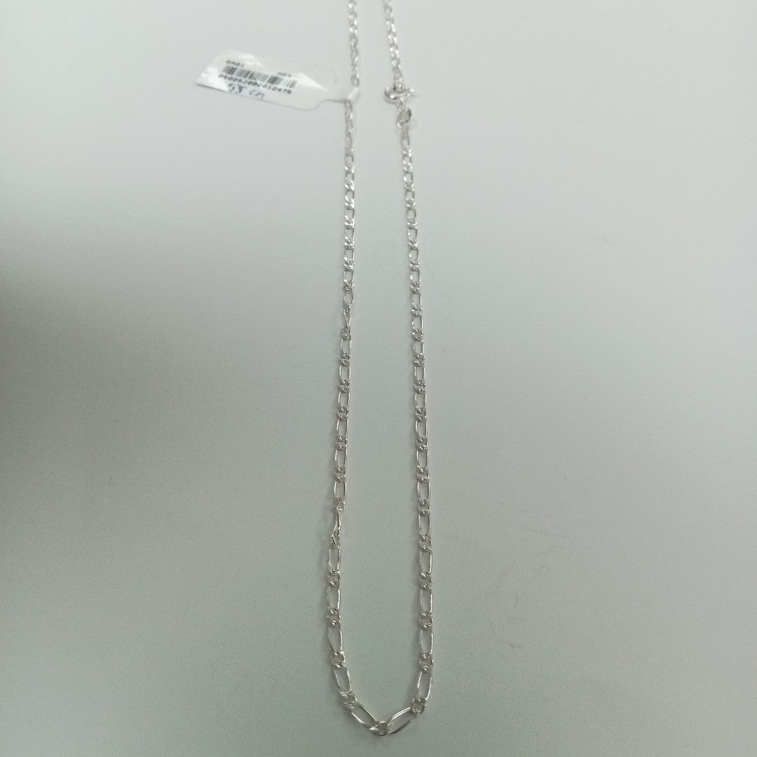 CADENA TEJIDO 1X1 PLATA .925 55 CM 3.2 GR (NUEVO)