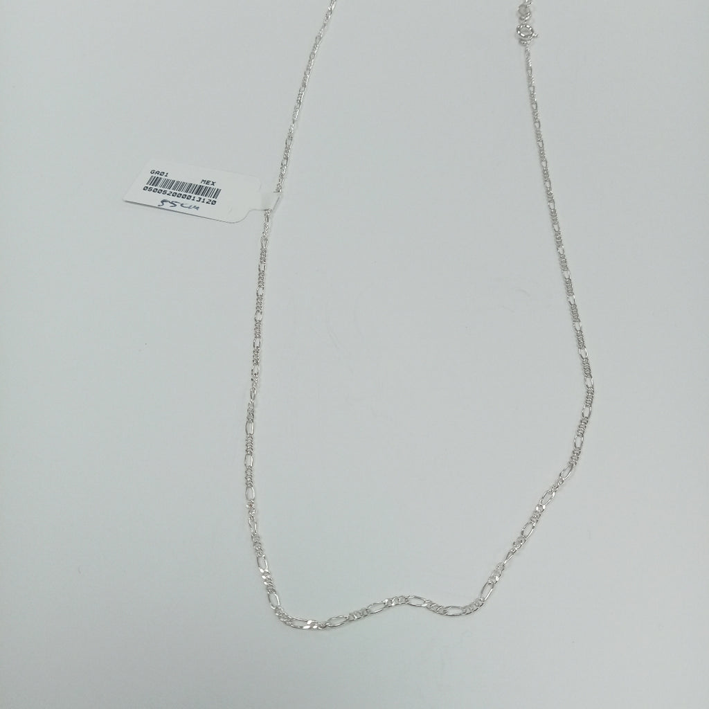 CADENA TEJIDO 3X1 PLATA .925 55 CM 2.3 GR (NUEVO)