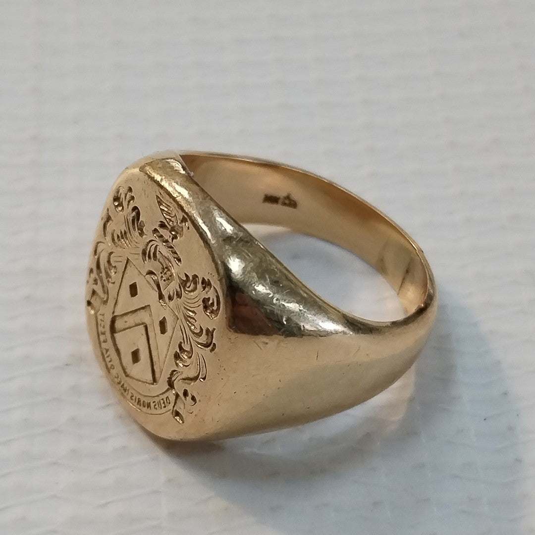 ANILLO ORO 10 K 18,70 GRMS (SEMINUEVO)