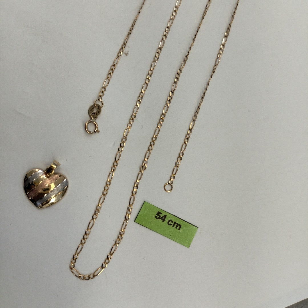 CADENA, DIJE ORO 14 K 2.3 GRMS (SEMINUEVO)
