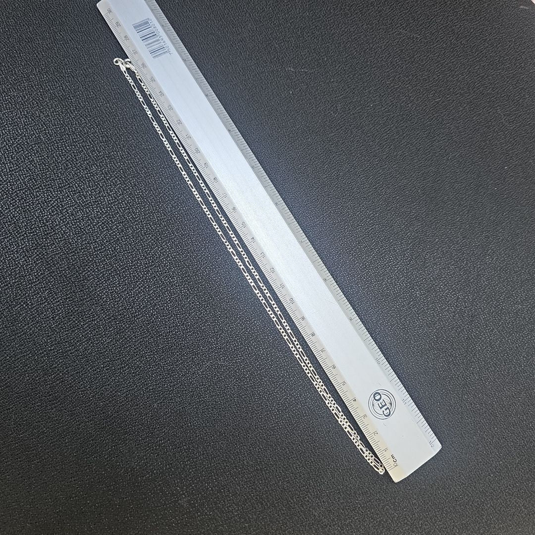 CADENA TEJIDO 3X1 PLATA .925 55 CM 4.3 GR (NUEVO)