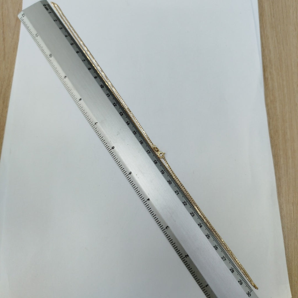 CADENA ORO 14 K 2,10 GRMS (SEMINUEVO)