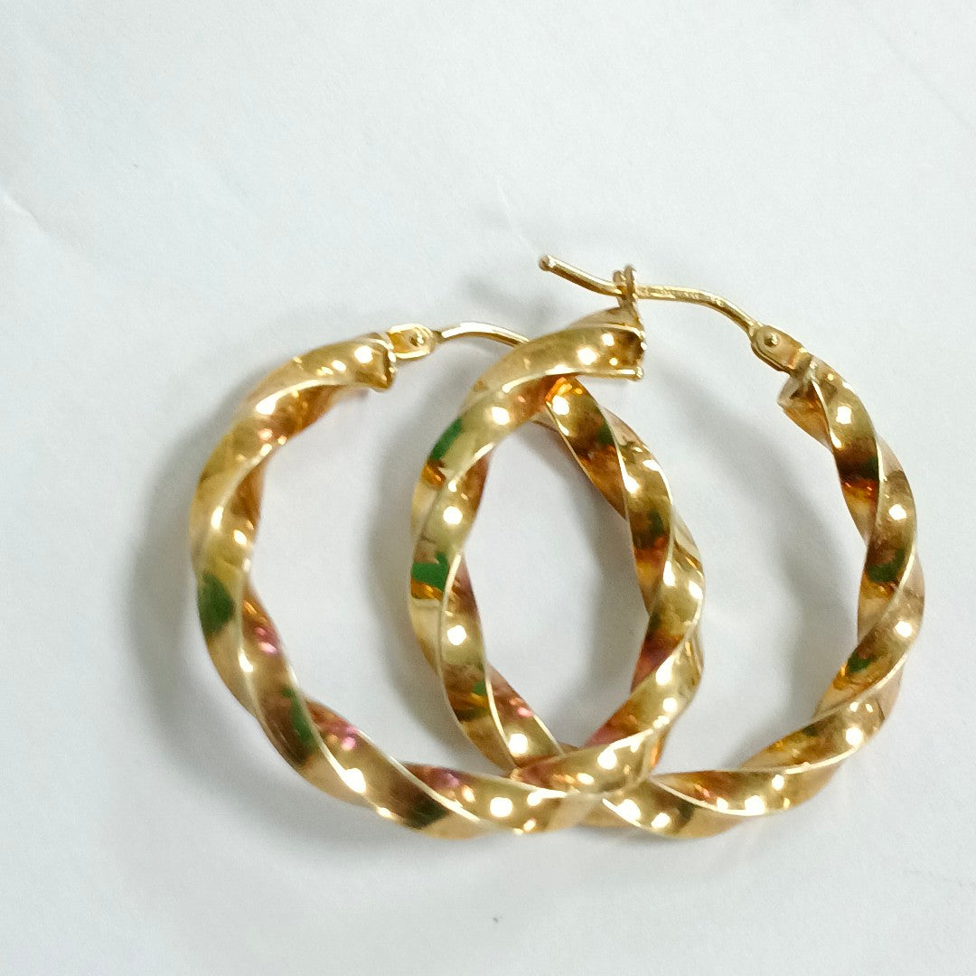 ARRACADAS PAR ORO 10 K 1,80 GRMS (SEMINUEVO)