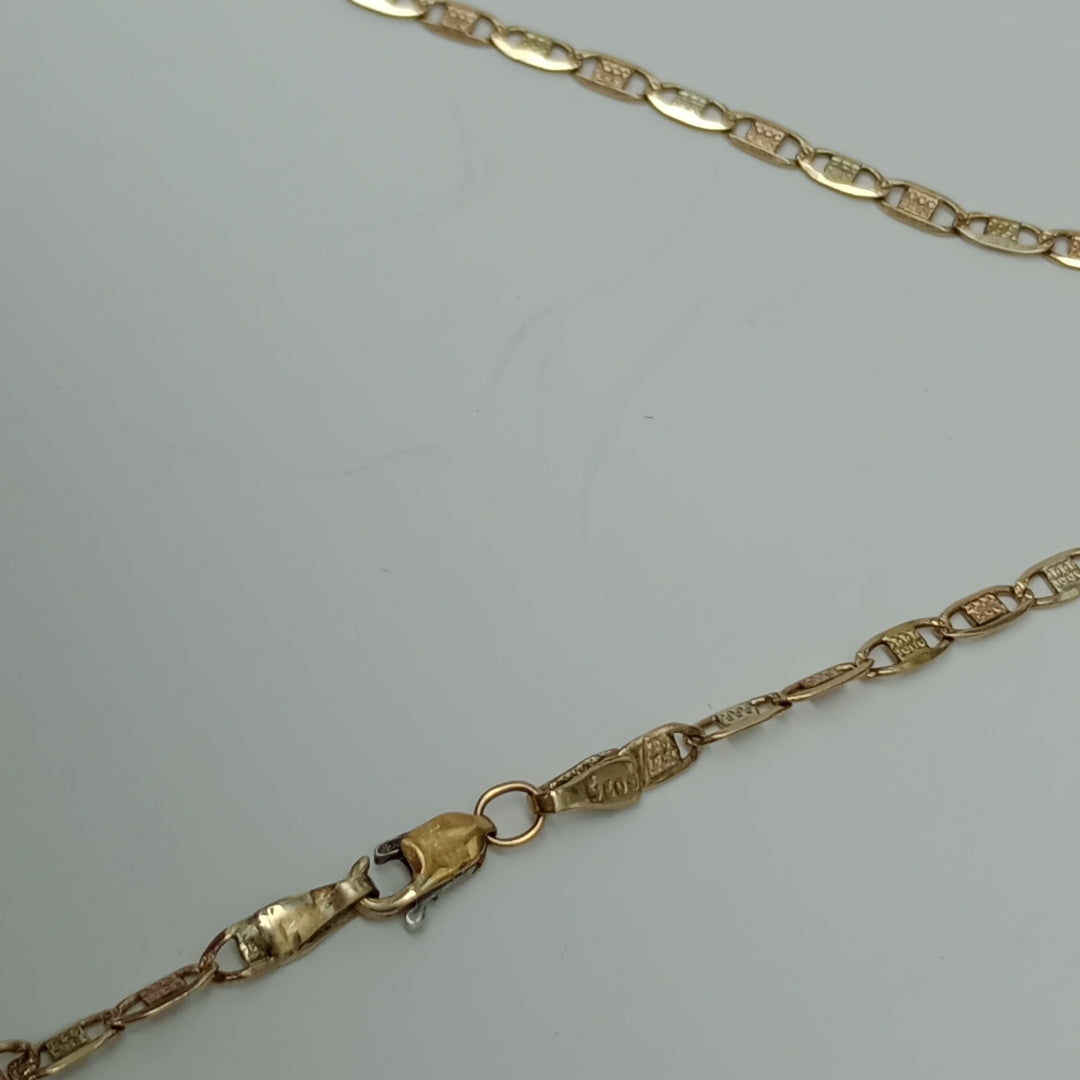CADENA ORO 10 K 4.8 GRMS (SEMINUEVO)
