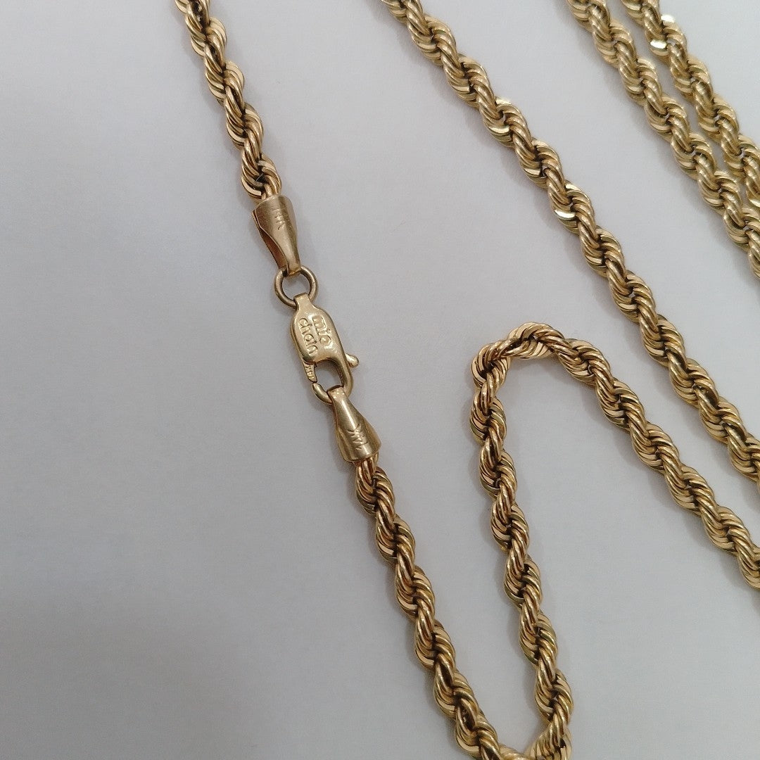 CADENA ORO 14 K 7 GRMS (SEMINUEVO)
