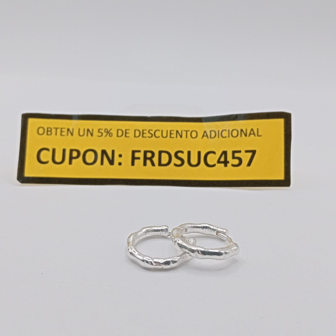 ARRACADAS ESPECIAL PLATA .925 2.9 GR (NUEVO)