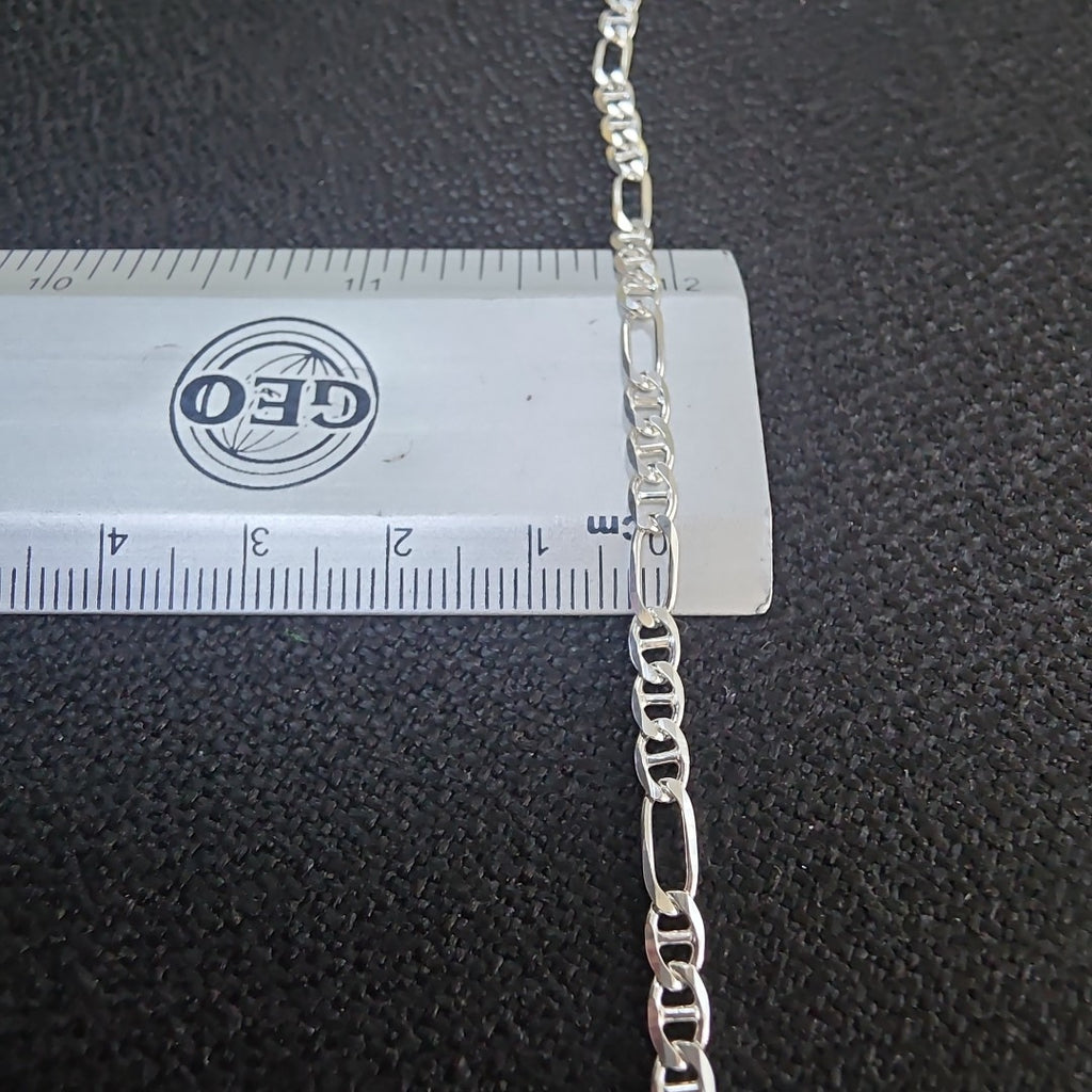CADENA TEJIDO 3X1 PLATA .925 60 CM 8.5 GR (NUEVO)