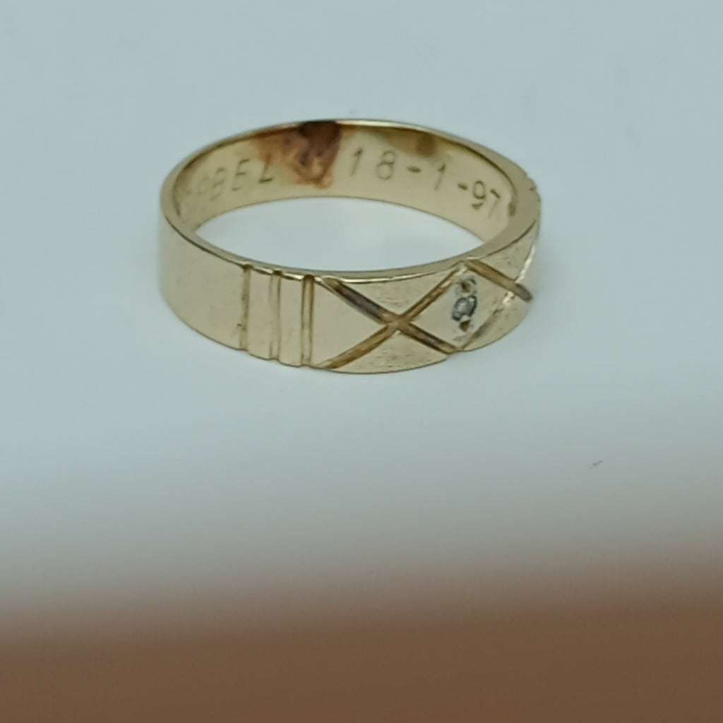 ARGOLLA ORO 14 K 4,70 GRMS (SEMINUEVO)