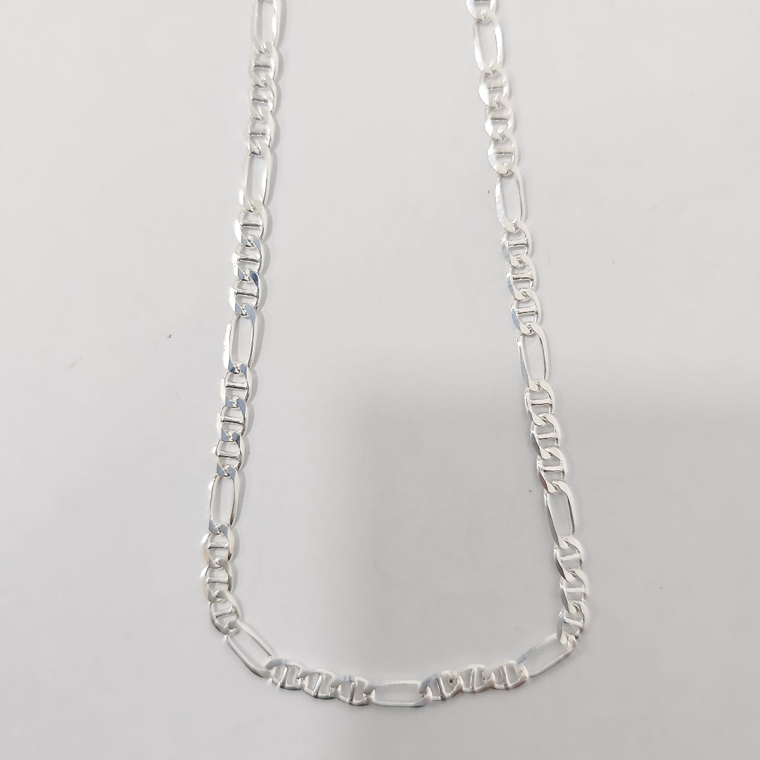 CADENA TEJIDO 3X1 PLATA .925 60 CM 8.5 GR (NUEVO)