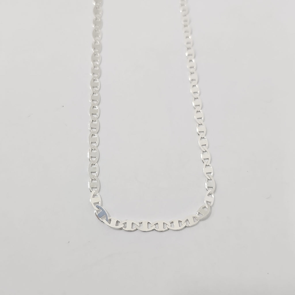 CADENA TEJIDO GUCHI PLATA .925 60 CM 9 GR (NUEVO)