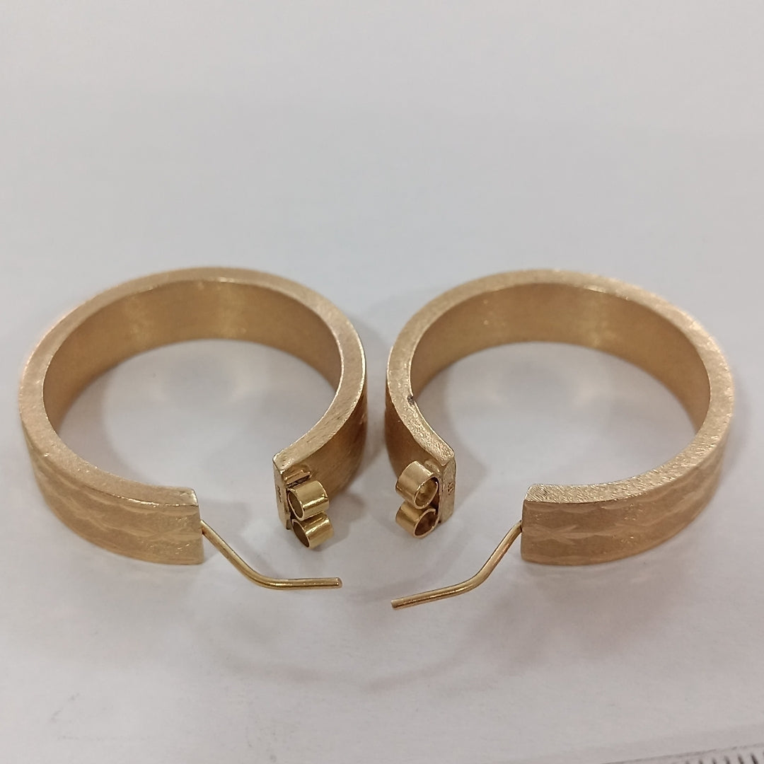 ARRACADAS PAR ORO 16K 11,60 GRMS (SEMINUEVO)