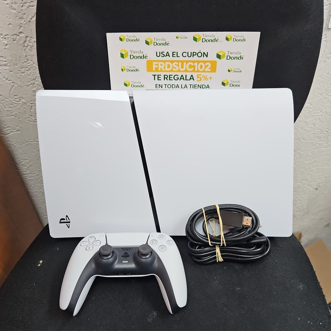 CONSOLA DE VIDEOJUEGO SONY PS5 SLIM 1 TB SSD (SEMINUEVO)