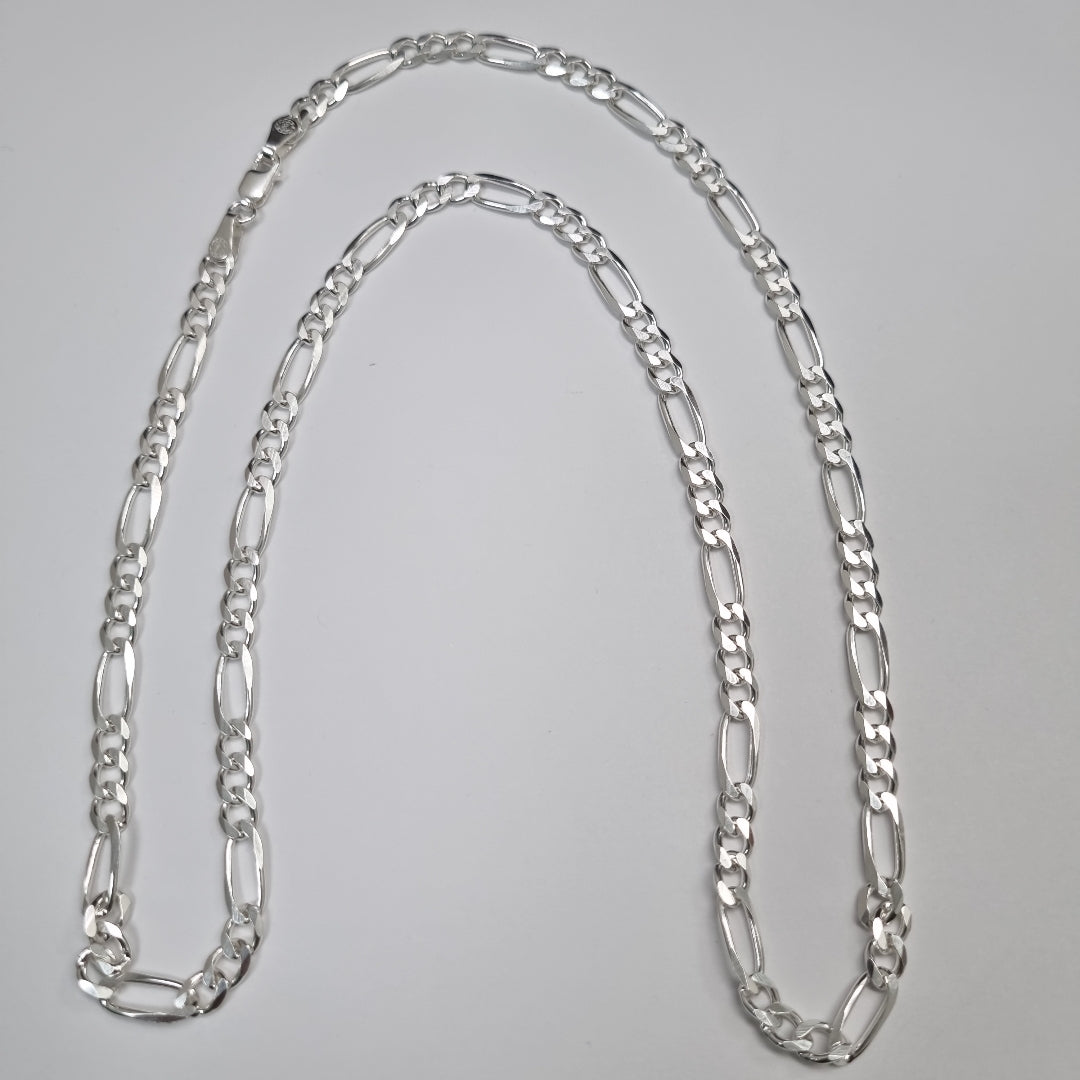 CADENA TEJIDO 3X1 PLATA .925 60 CM 17.6 GR (NUEVO)