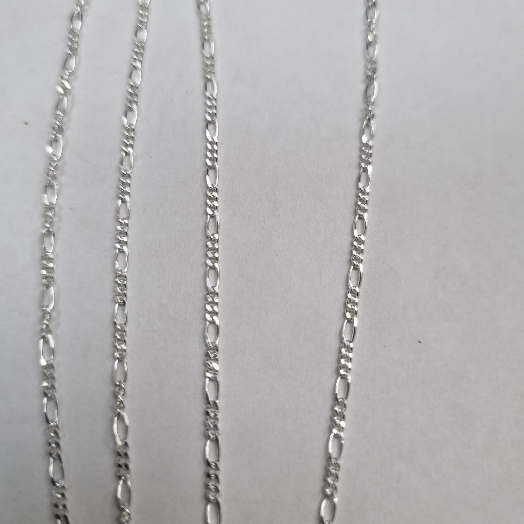 CADENA TEJIDO 3X1 PLATA .925 55 CM 2.3 GR (NUEVO)