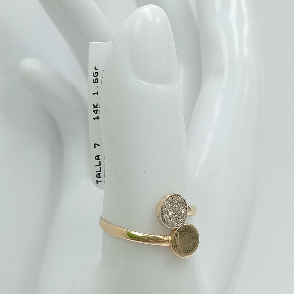 ANILLOS DAMA ORO 14K 1.6 (NUEVO)