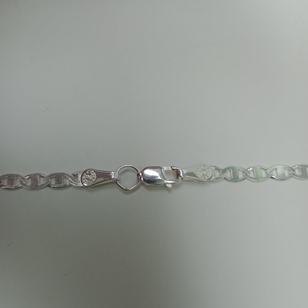 CADENA TEJIDO GUCHI PLATA .925 60 CM 9 GR (NUEVO)