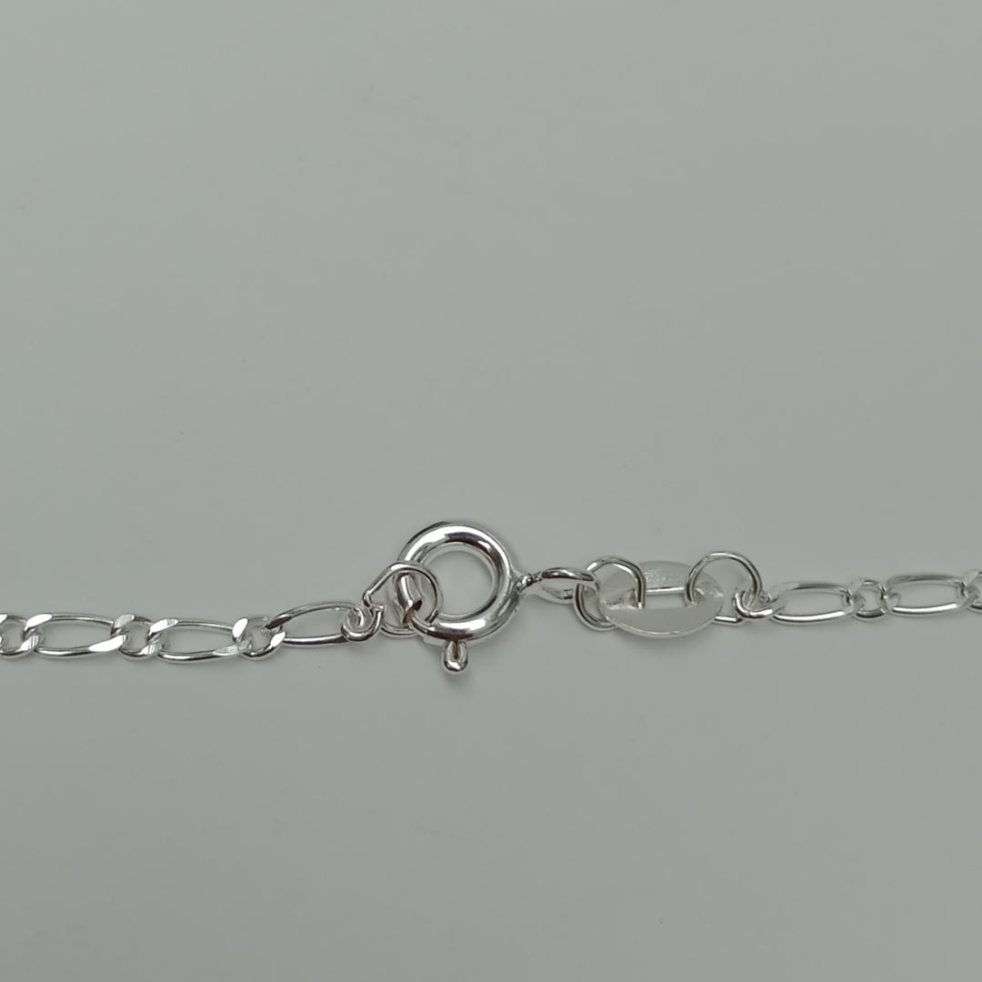 CADENA TEJIDO 1X1 PLATA .925 55 CM 3.3 GR (NUEVO)