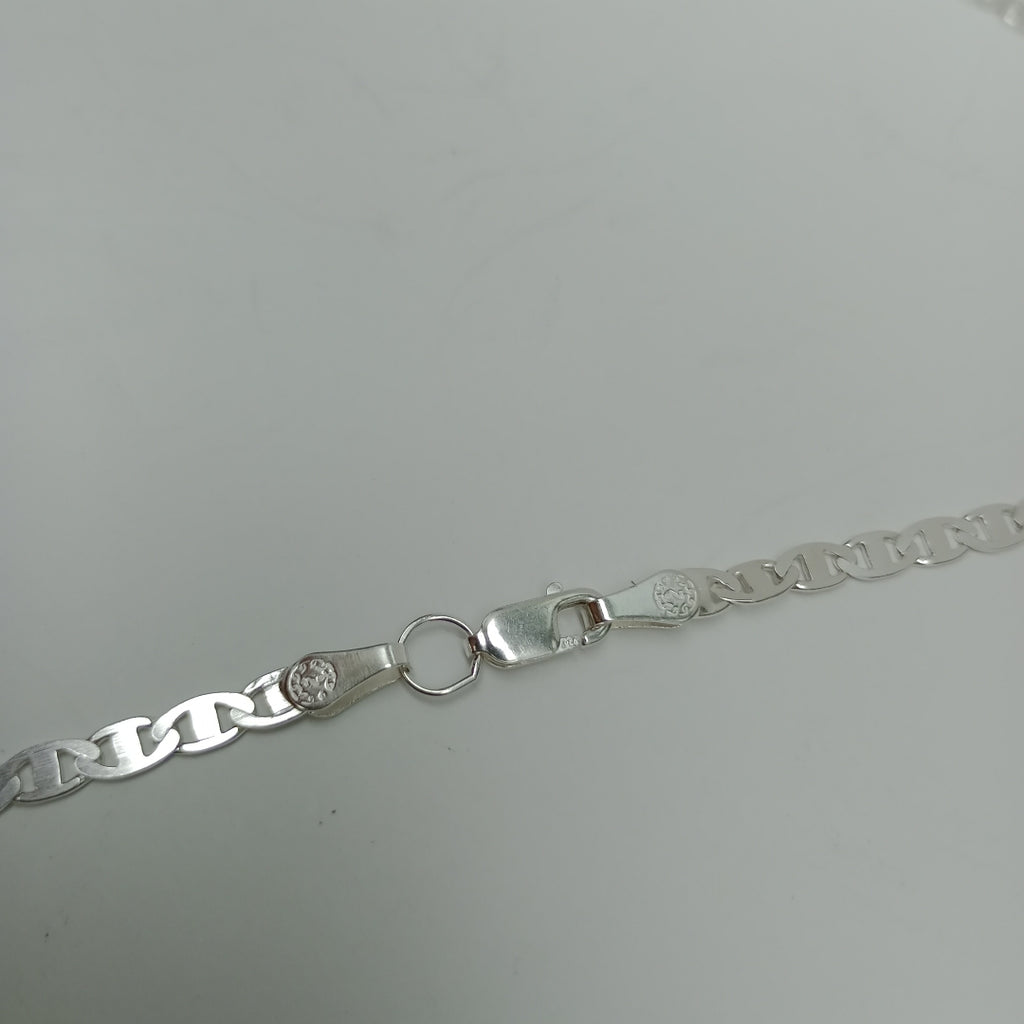 CADENA TEJIDO GUCHI PLATA .925 60 CM 9.4 GR (NUEVO)