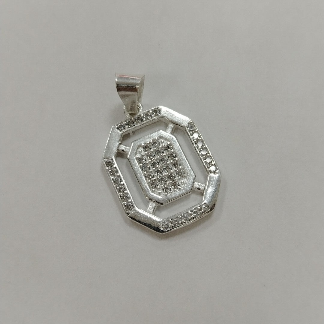 DIJE C/CIRCONIAS PLATA .925 3.5 GR (NUEVO)