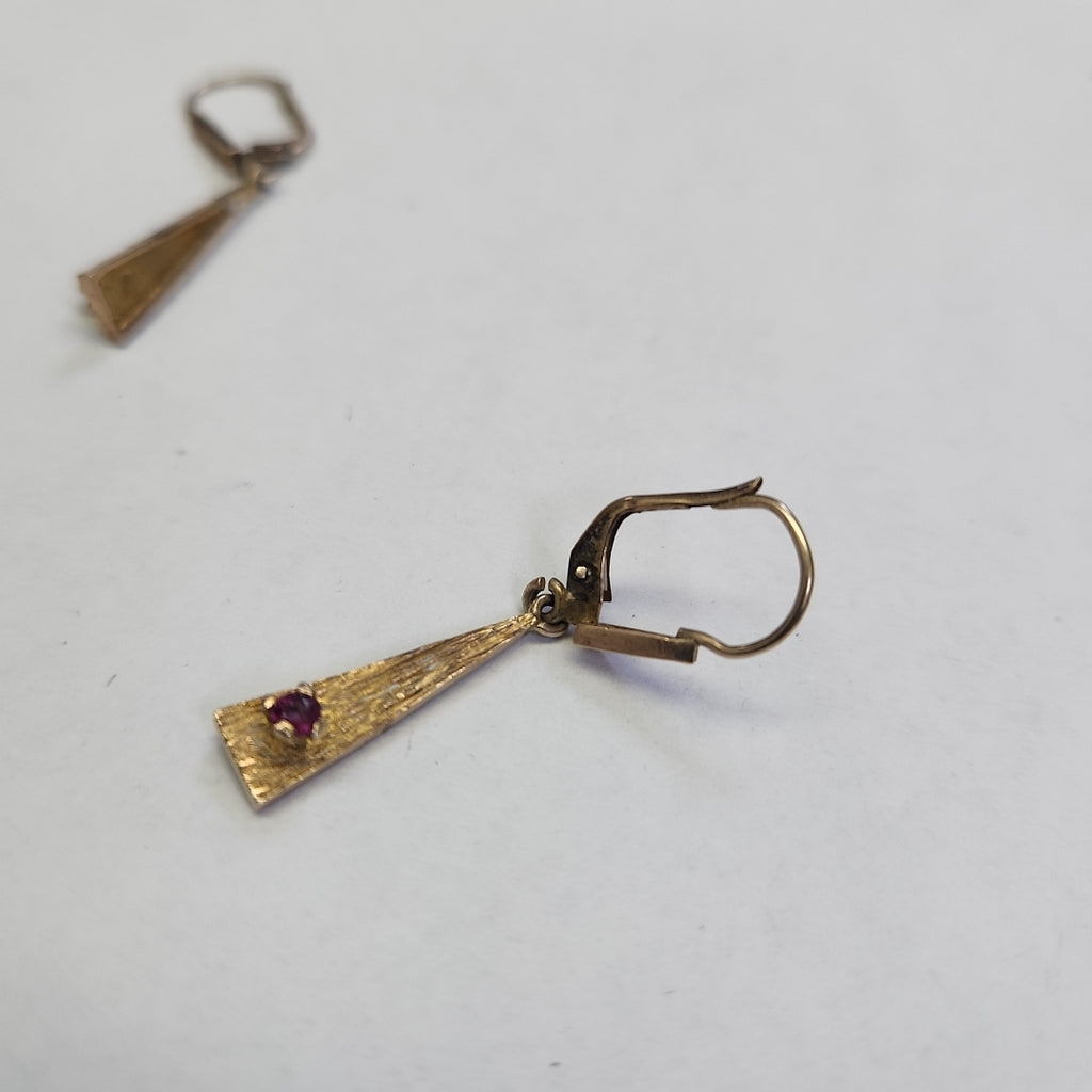 ARETES PAR ORO 8 K 2.3 GRMS (SEMINUEVO)