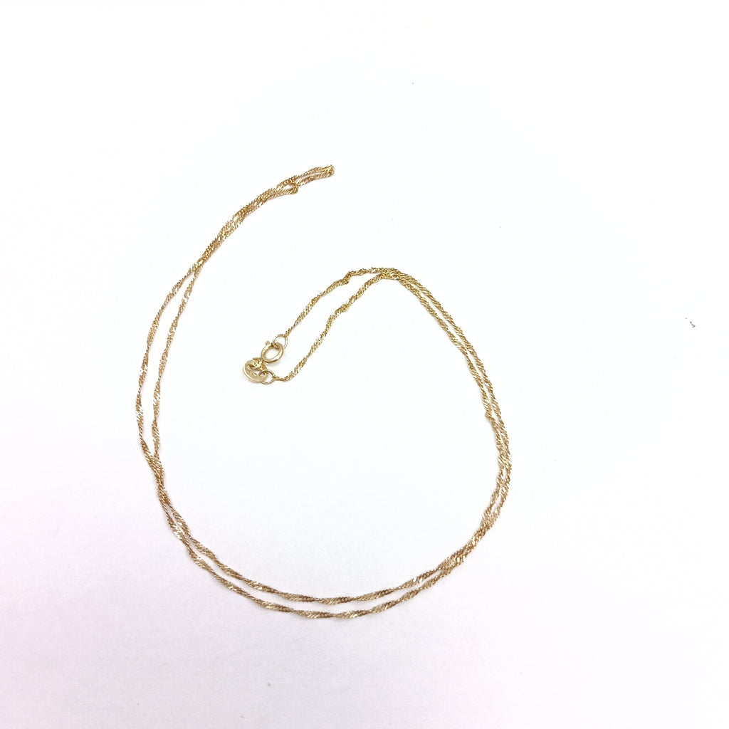 CADENA ORO 14 K 1,40 GRMS (SEMINUEVO)