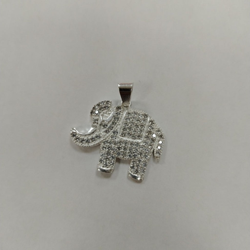 DIJE ELEFANTE C/CIRCONIAS PLATA .925 5.2 GR (NUEVO)