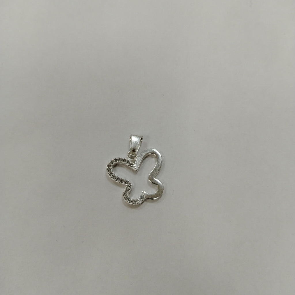 DIJE MARIPOSA C/CIRCONIAS PLATA .925 2.3 GR (NUEVO)