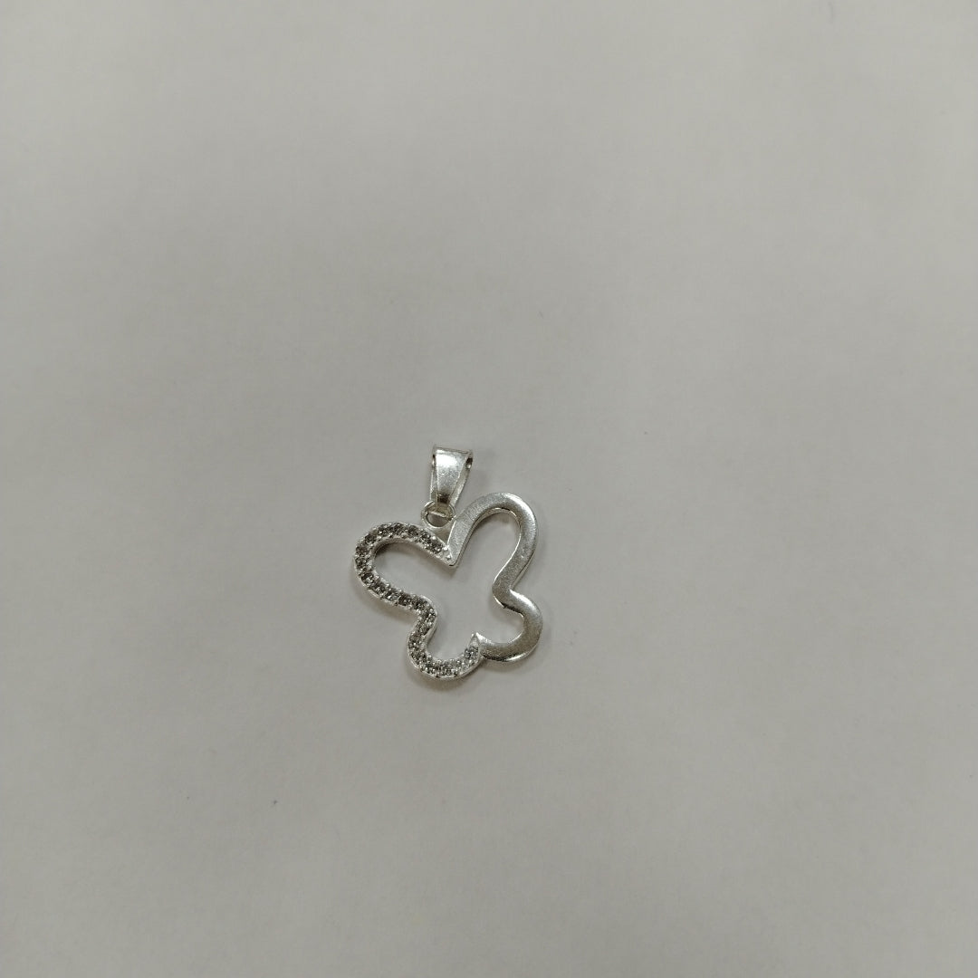 DIJE MARIPOSA C/CIRCONIAS PLATA .925 2.3 GR (NUEVO)