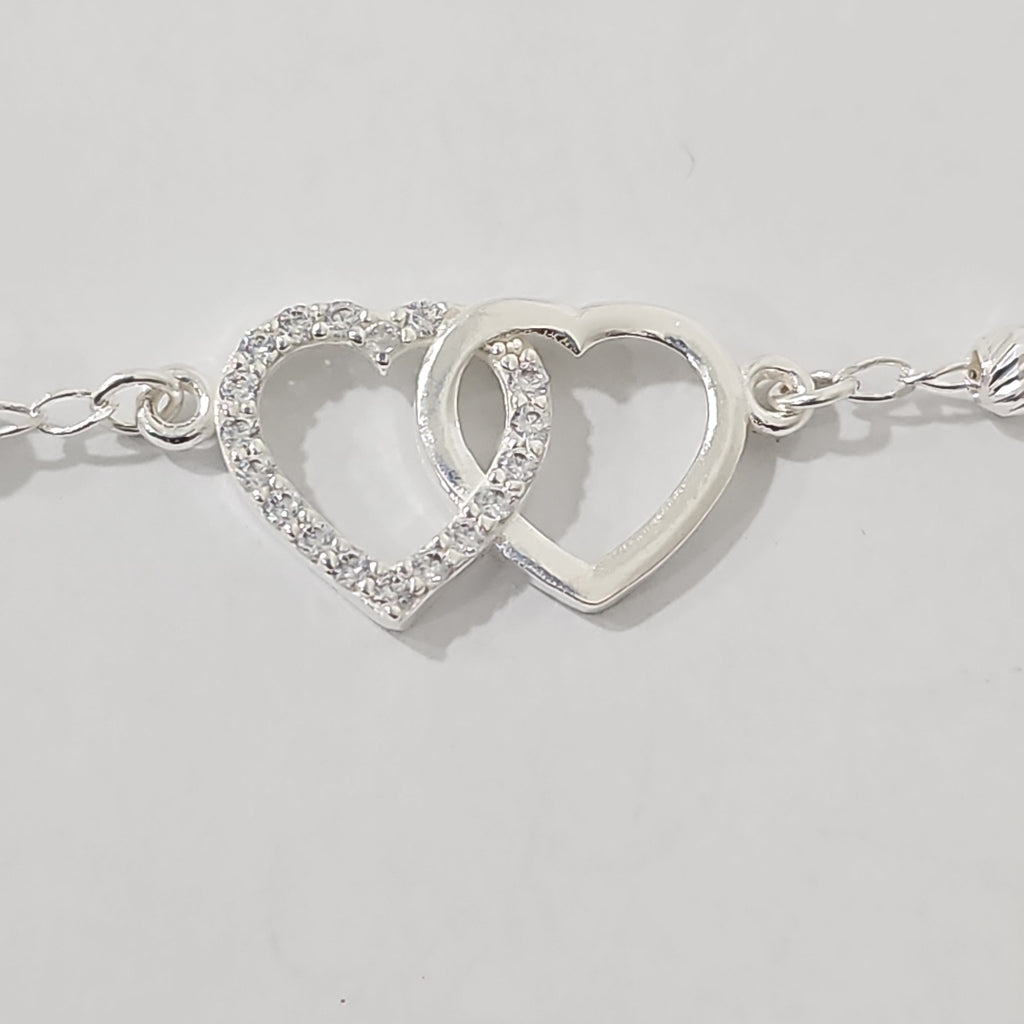 PULSERA TEJIDO TEJIDO ESPECIAL PLATA .925 18 CM 4 GR (NUEVO)