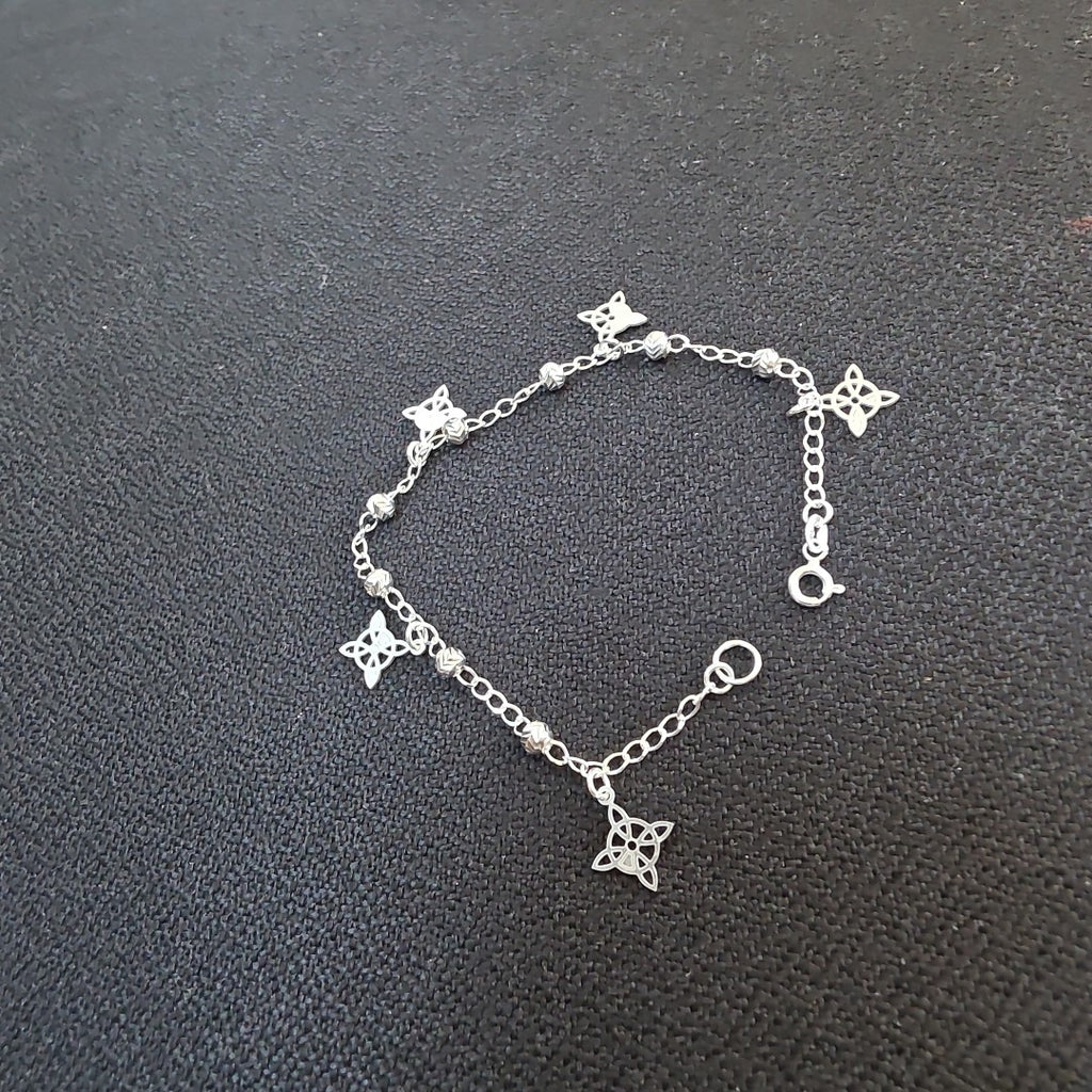 PULSERA TEJIDO ESPECIAL PLATA .925 18 CM 3.3 GR (NUEVO)