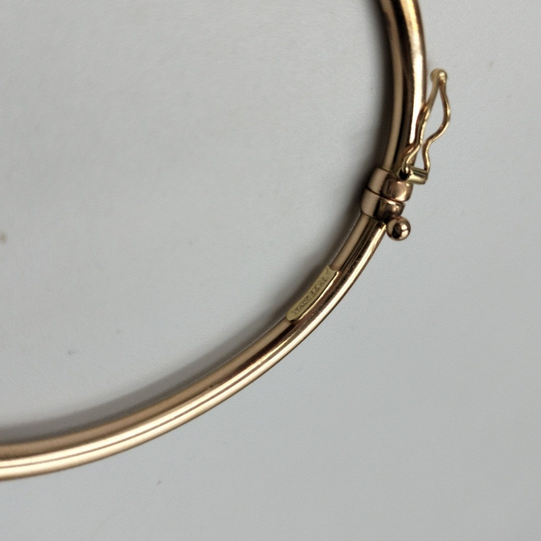 PULSERA RIGIDA ORO 14 K 4 GRMS (SEMINUEVO)