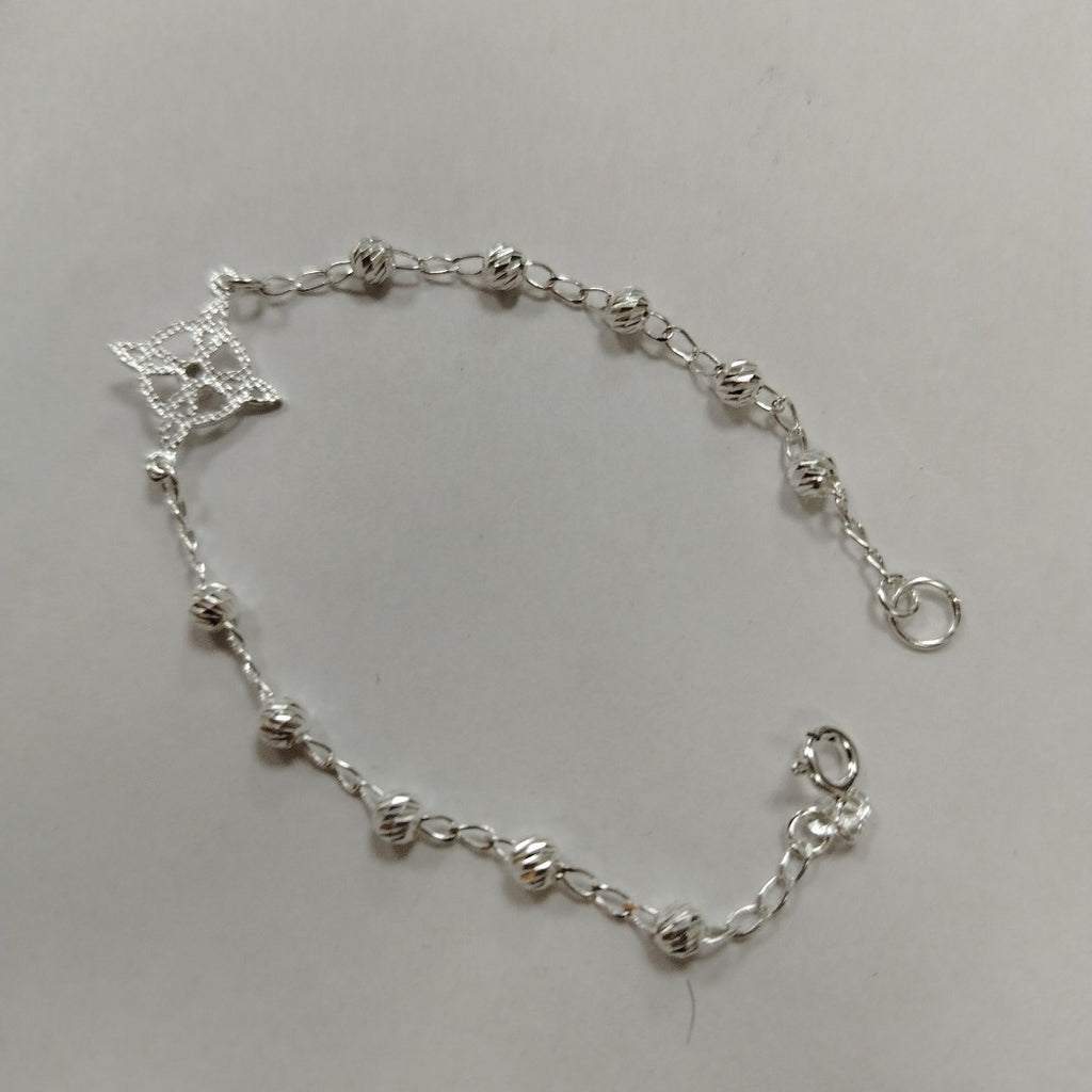 PULSERA TEJIDO ESPECIAL PLATA .925 18 CM 2.8 GR (NUEVO)