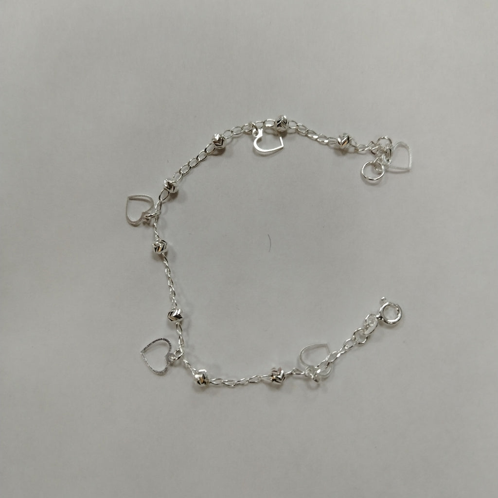 PULSERA TEJIDO ESPECIAL PLATA .925 18 CM 2.7 GR (NUEVO)
