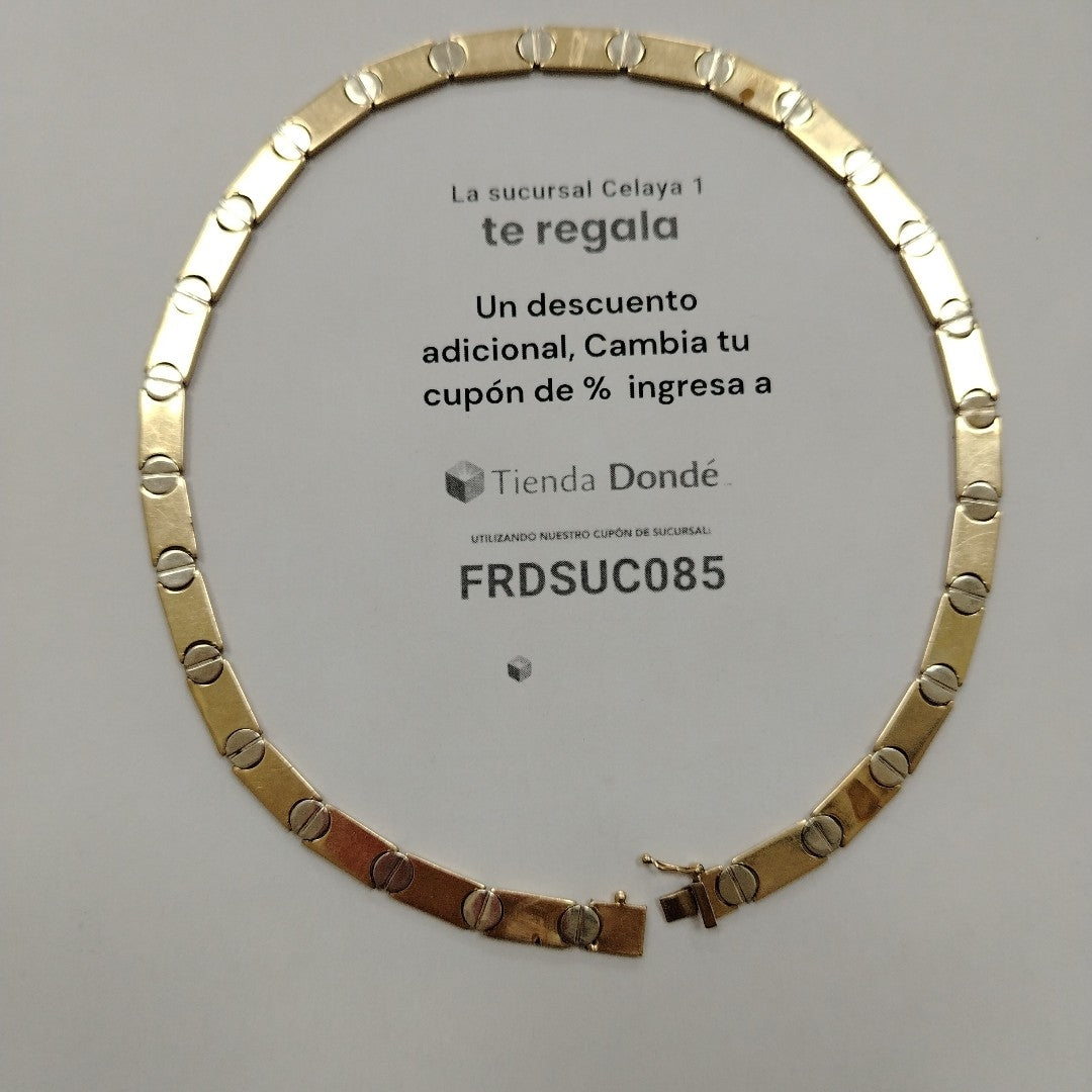 GARGANTILLA ORO 14 K 24,40 GRMS (SEMINUEVO)