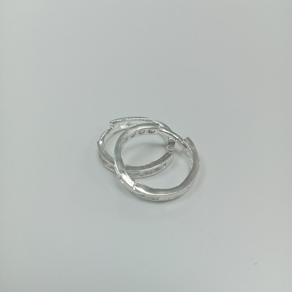 ARRACADAS C/CIRCONIAS PLATA .925 2.1 GR (NUEVO)