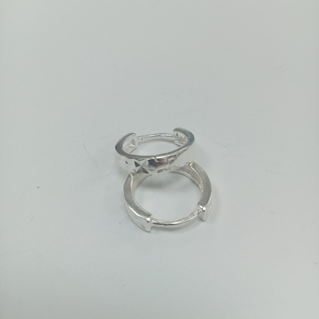 ARRACADAS LABRADAS PLATA .925 3.3 GR (NUEVO)