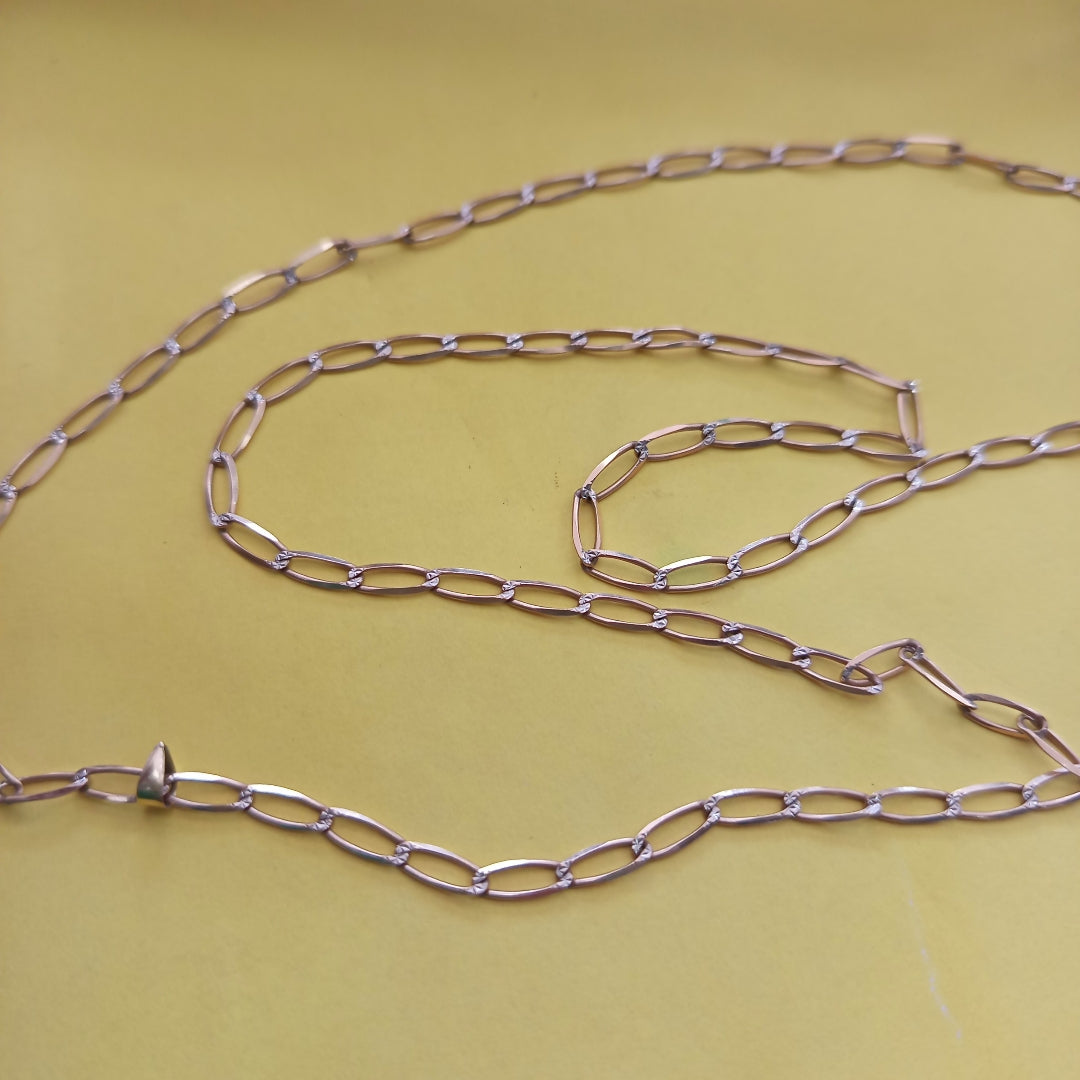 CADENA ORO, RODIADO 14 K 8.2 GRMS (SEMINUEVO)
