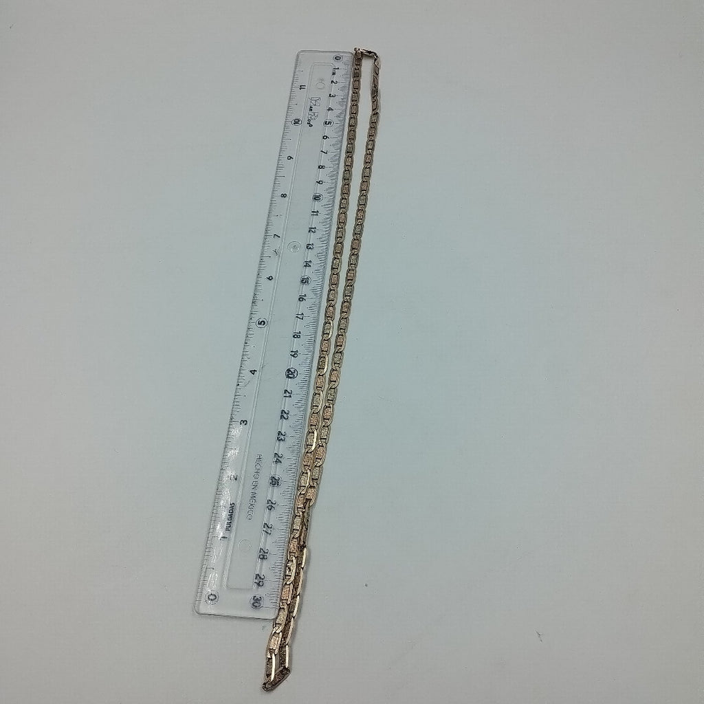 CADENA ORO, ORO COMBINADO 10 K 21.4 GRMS (SEMINUEVO)
