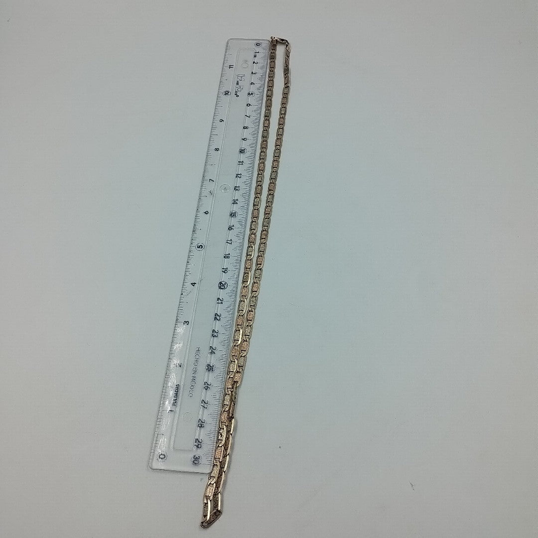 CADENA ORO, ORO COMBINADO 10 K 21.4 GRMS (SEMINUEVO)