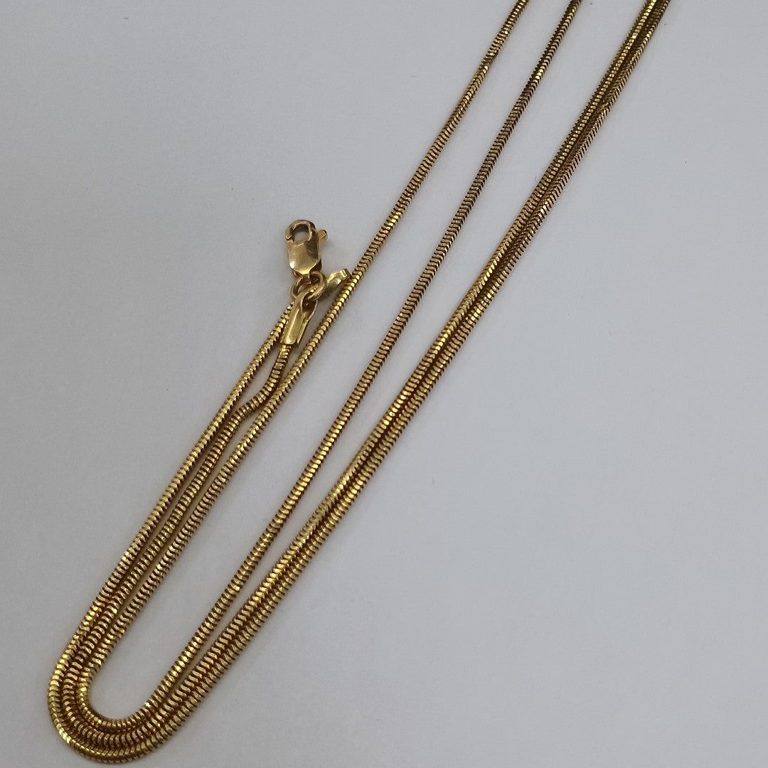 CADENA ORO 14 K 4 GRMS (SEMINUEVO)