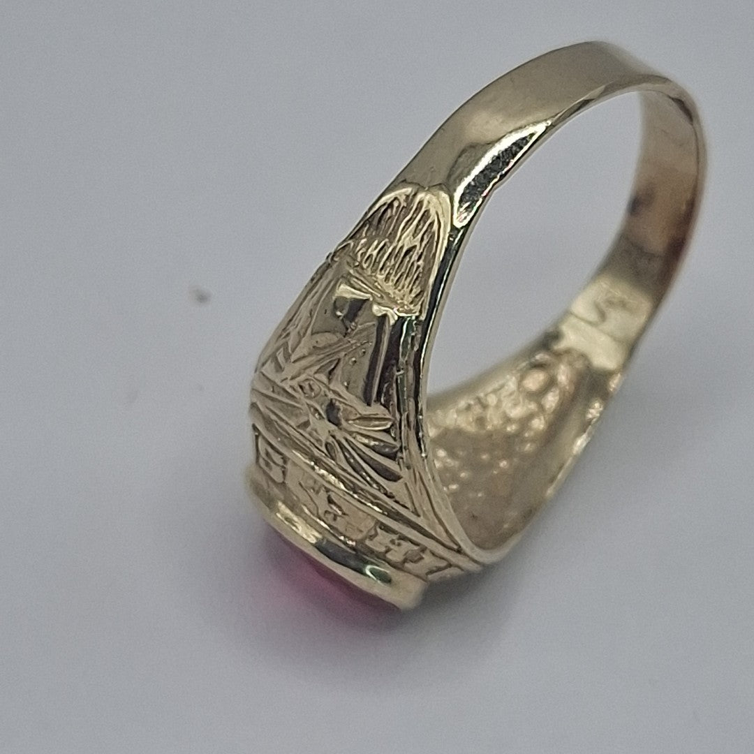 ANILLO ORO 14 K 4.8 GRMS (SEMINUEVO)