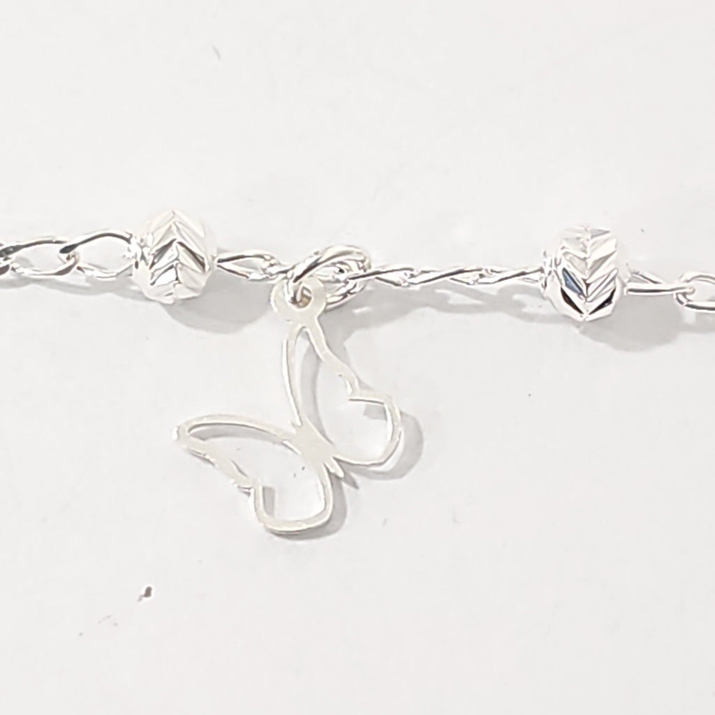 PULSERA TEJIDO ESPECIAL PLATA .925 18 CM 2.8 GR (NUEVO)