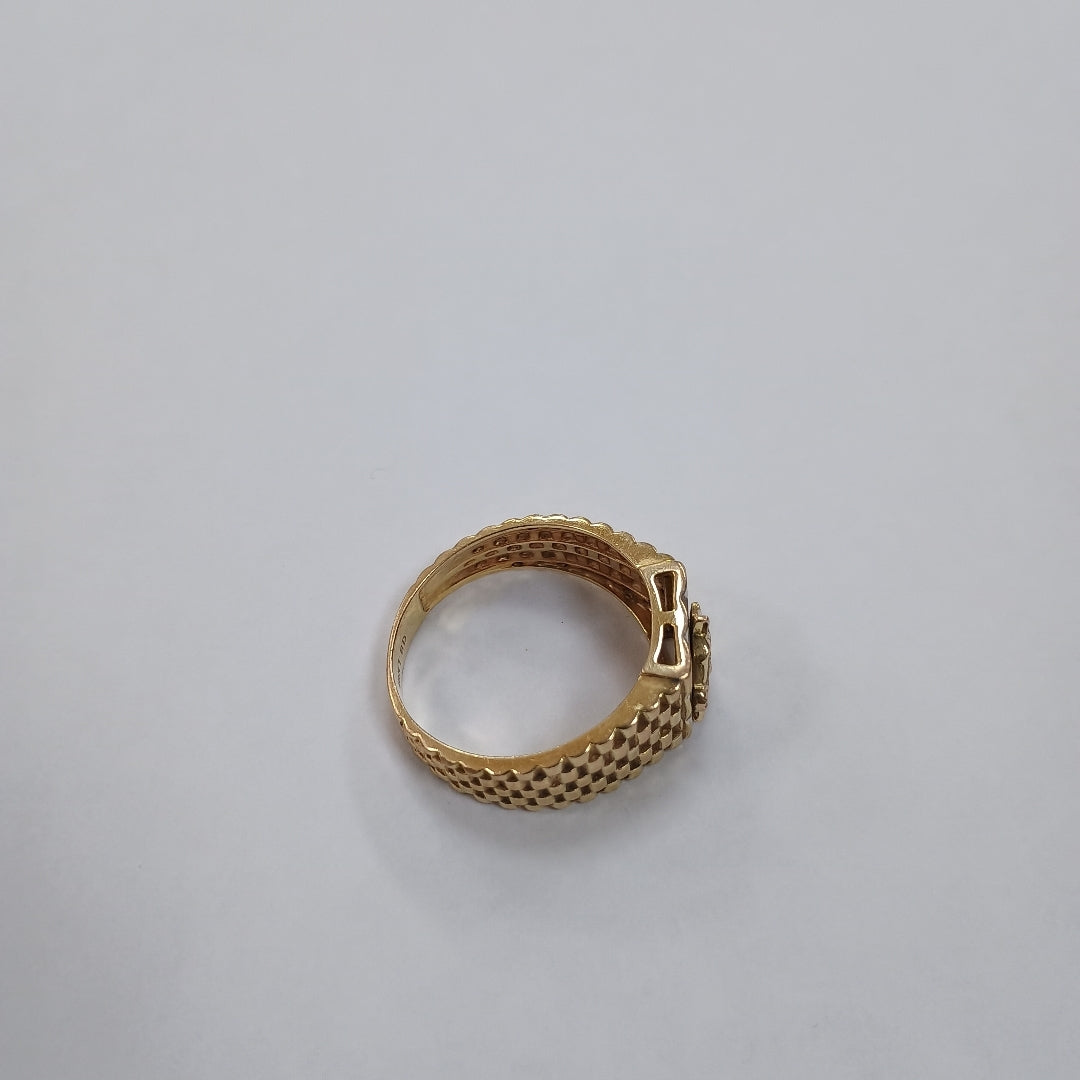 ANILLO ORO 10 K 6 GRMS (SEMINUEVO)