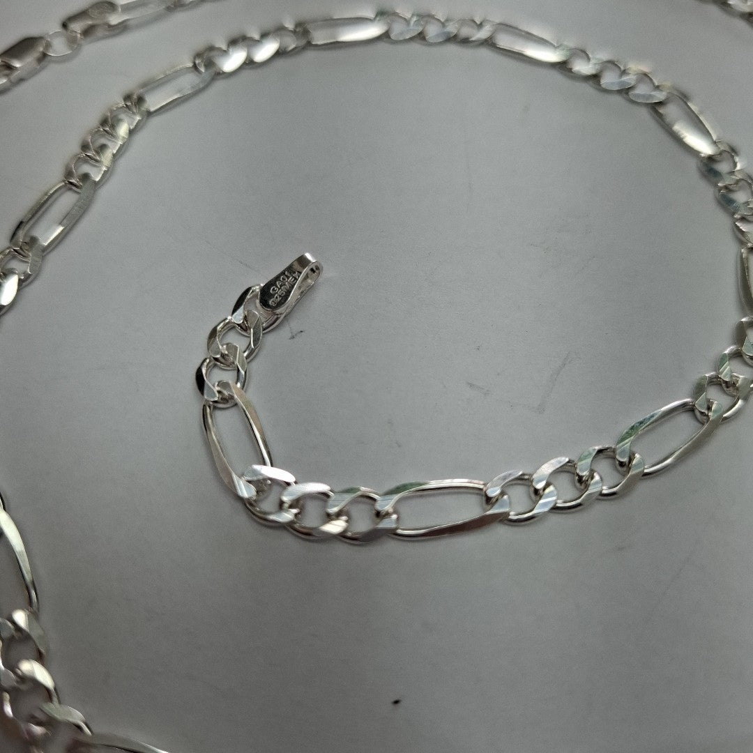 CADENA TEJIDO 3X1 PLATA .925 55 CM 15.2 GR (NUEVO)