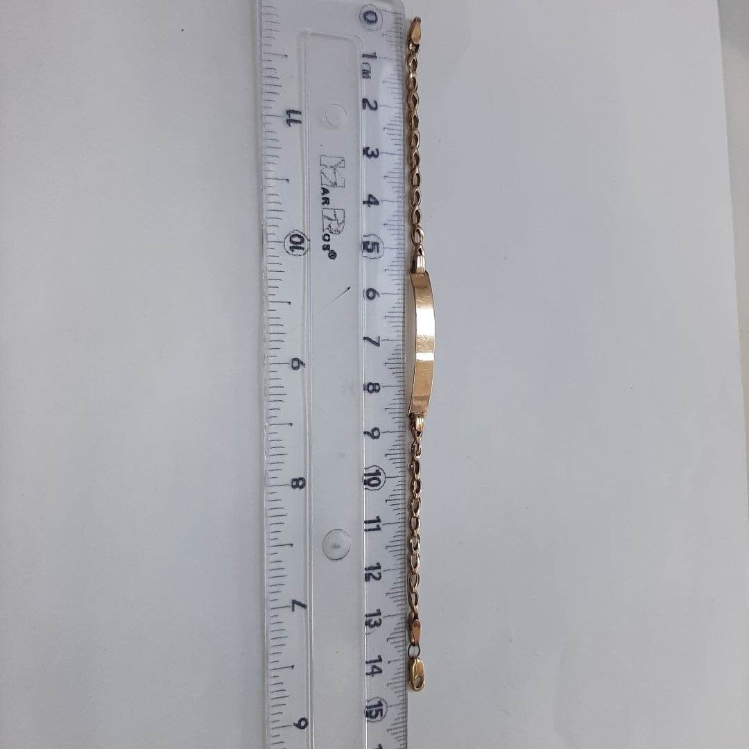 ESCLAVA ORO 14 K 2.3 GRMS (SEMINUEVO)